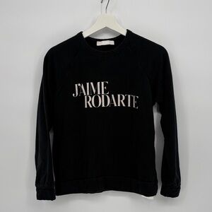 🧲 Rodarte J’Aime Rodarte graphic crew neck sweatshirt